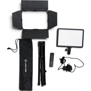 Lume Cube Studio Panel Edge-Lit LED Light Kit 70in Stand Remote Barn Doors